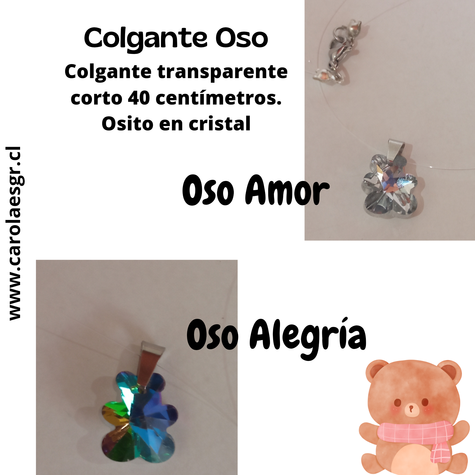 Colgante Oso