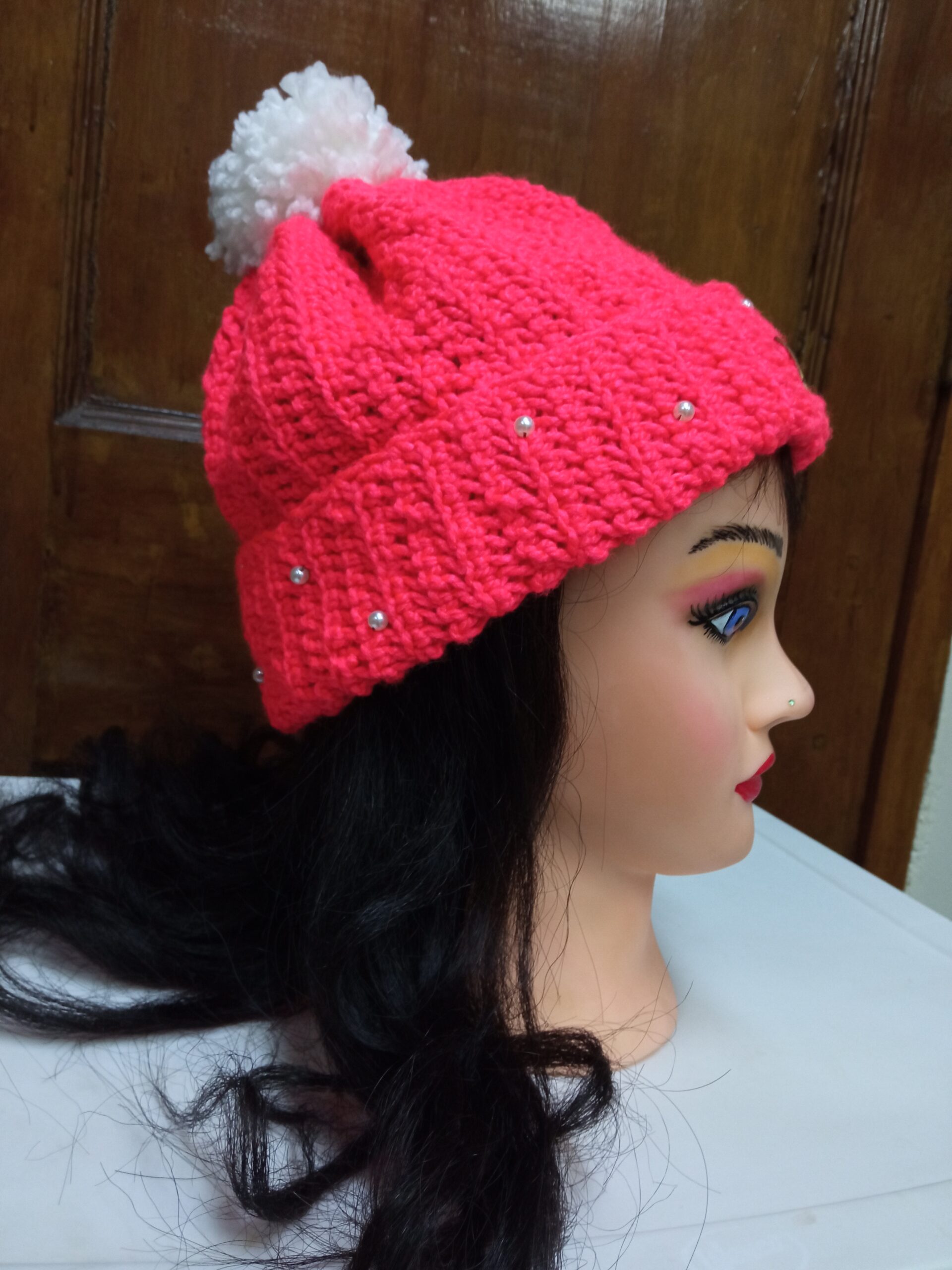 Gorro tejido a mano.( Agotado)