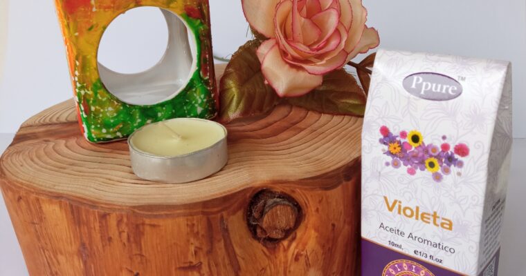 Porta Vela y aceite Relax -VENDIDO-