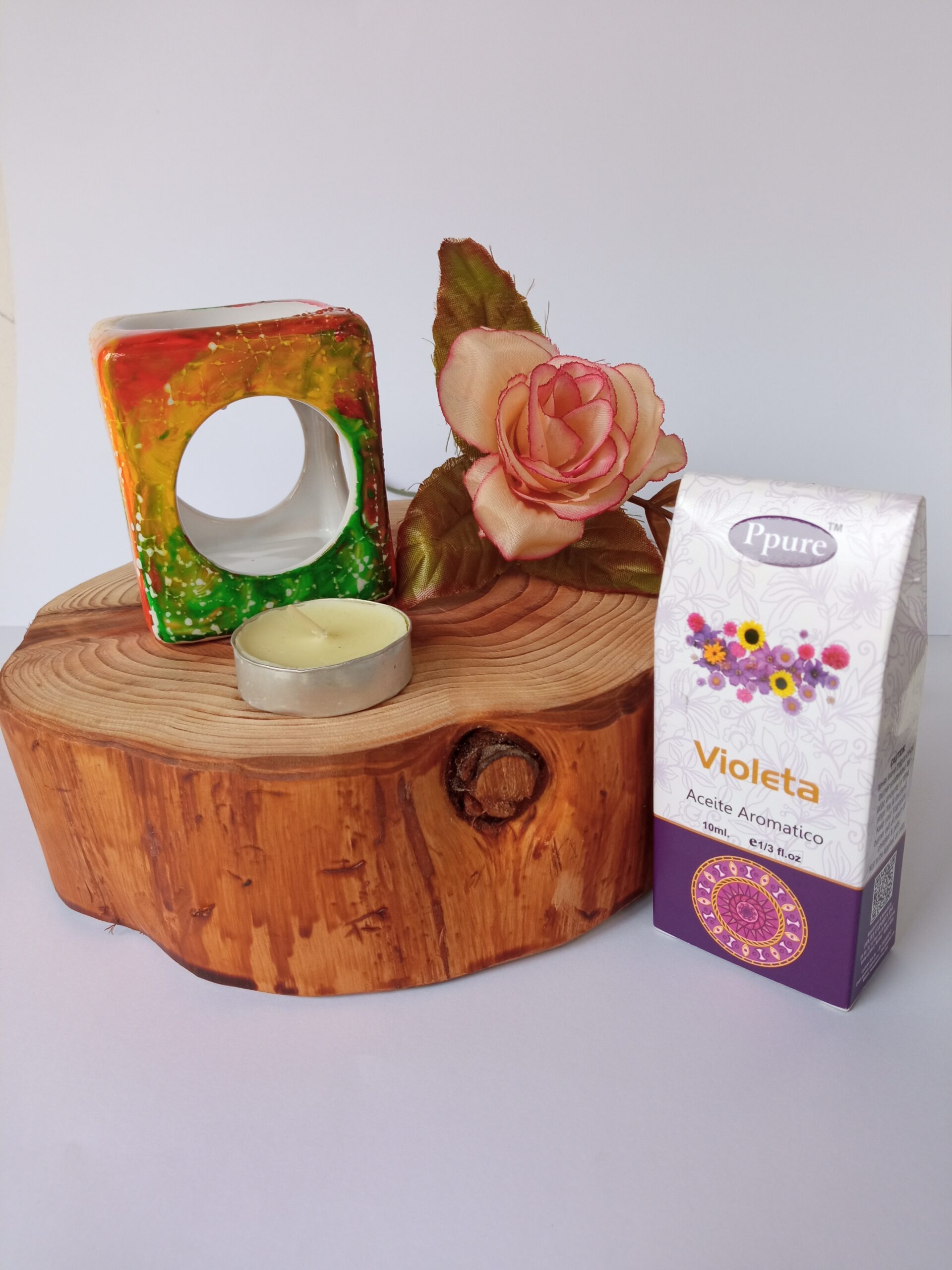 Porta Vela y aceite Relax -VENDIDO-