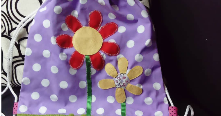 Morral Infantil Flores -VENDIDO-