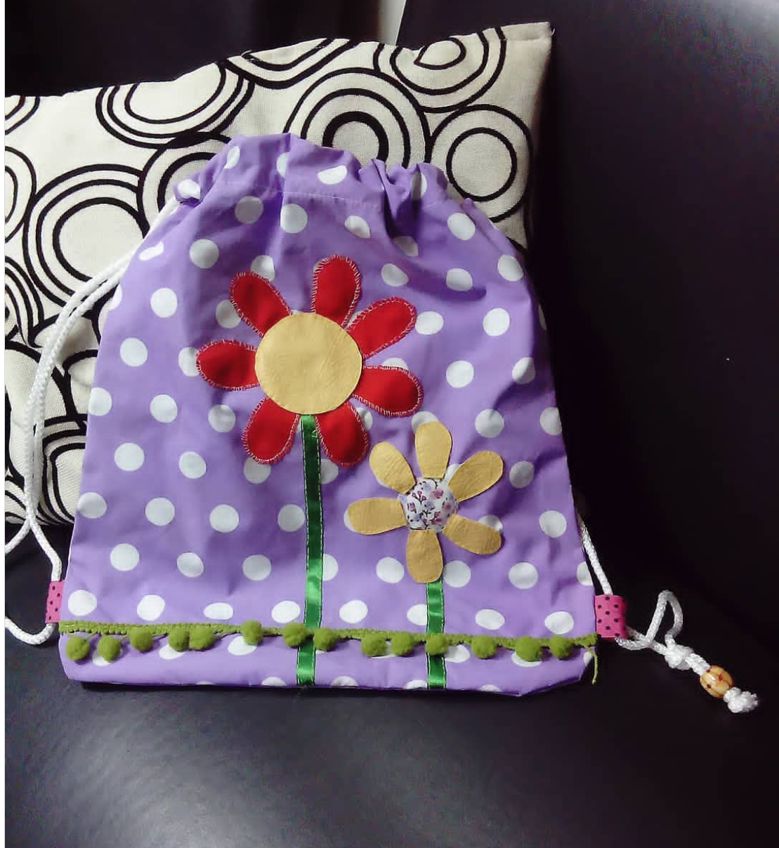 Morral Infantil Flores -VENDIDO-