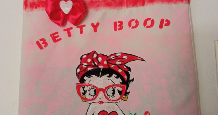 *Pedido Especial personalizado, vendido!!!  Betty Boop Tote