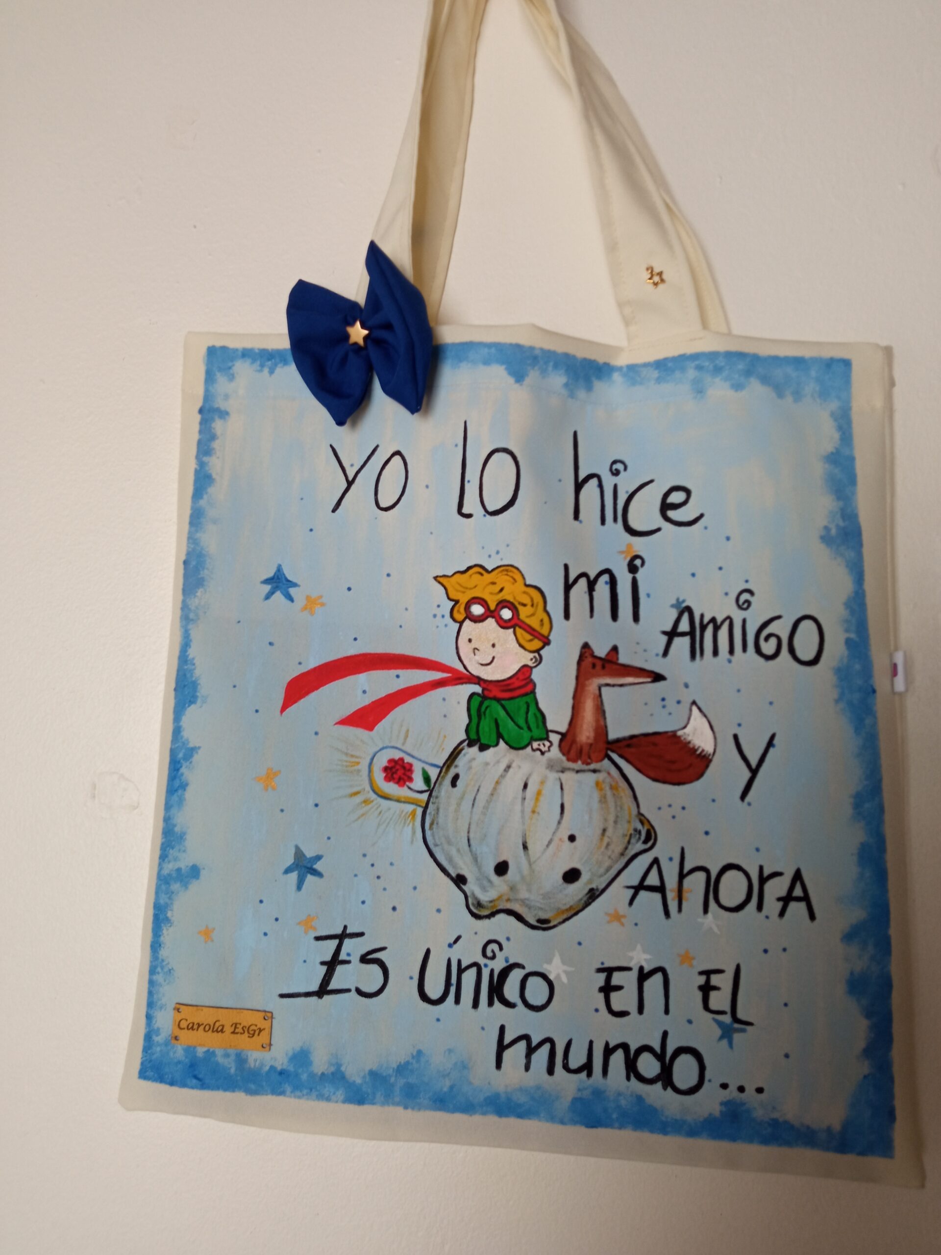 Tote Principito $11.000 Disponible