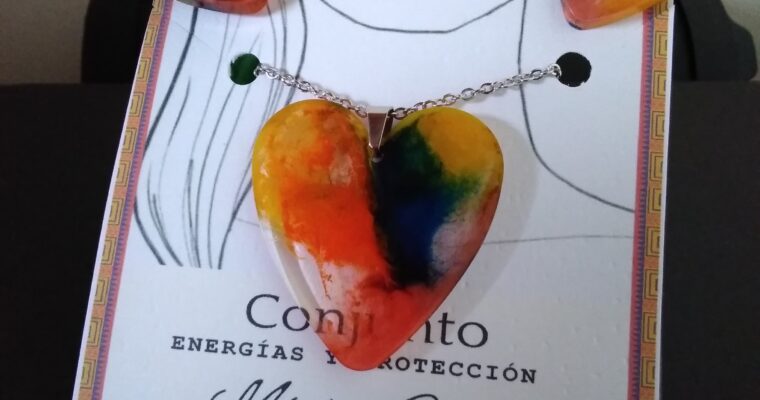 Conjunto «Energías y Protección» Amor en Colores.   $12.000