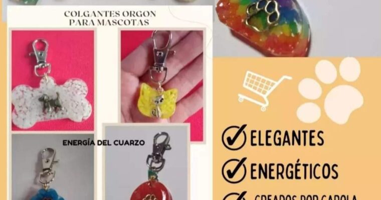 Colgantes Orgon Mascota  Pedido personalizado.