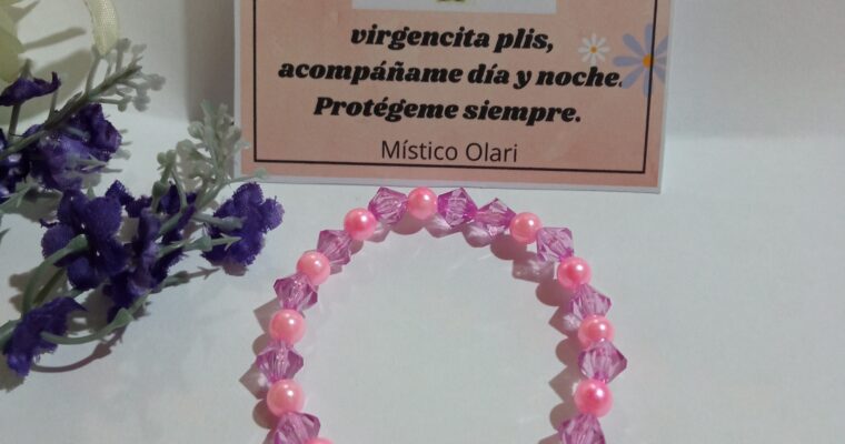 Pulsera Virgencita Plis $3.500