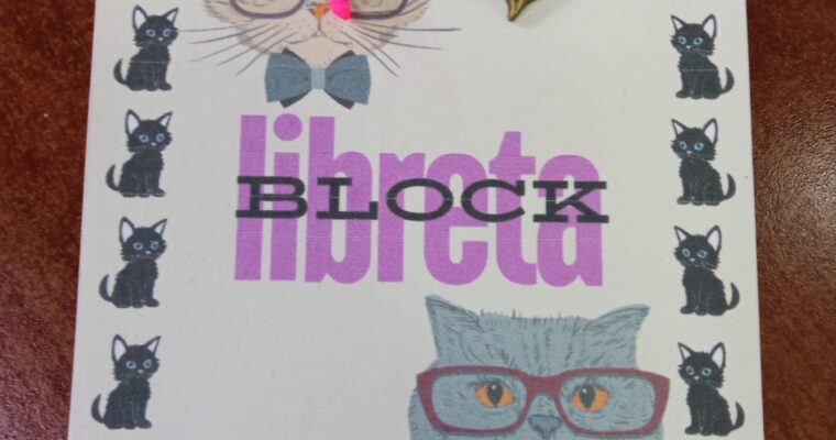 Libreta Block Gatitos $2.000