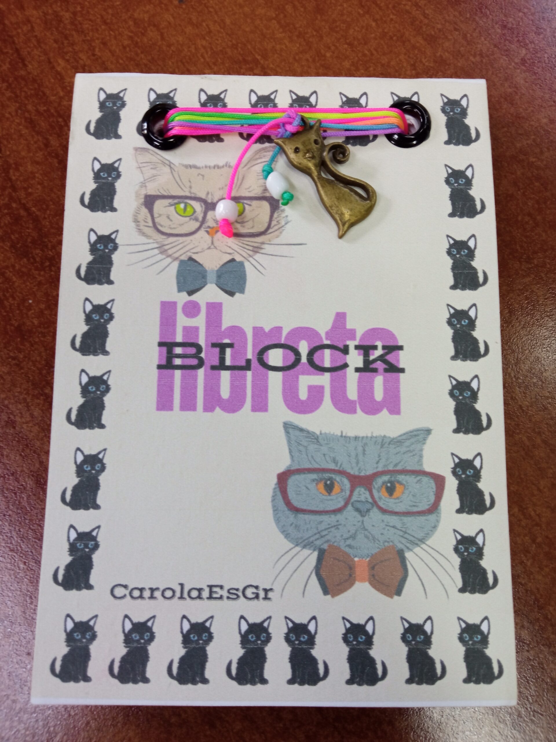 Libreta Block Gatitos $2.000