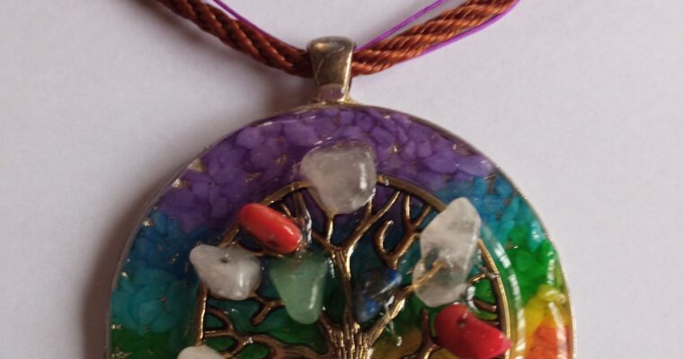 Colgante Chakra Árbol de Vida.