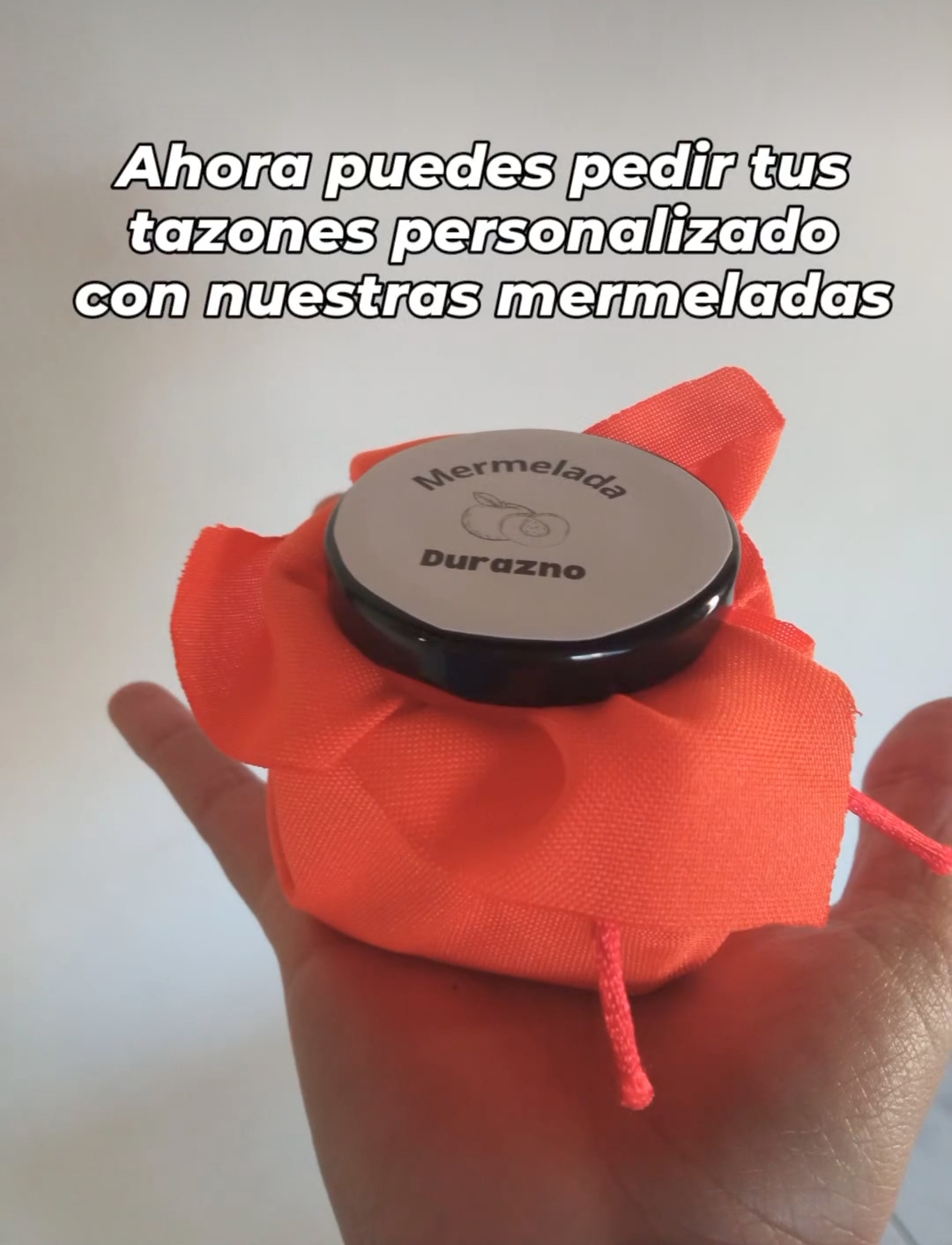 Desde hoy puedes pedir tus tazones personalizados con nuestras mermeladas: