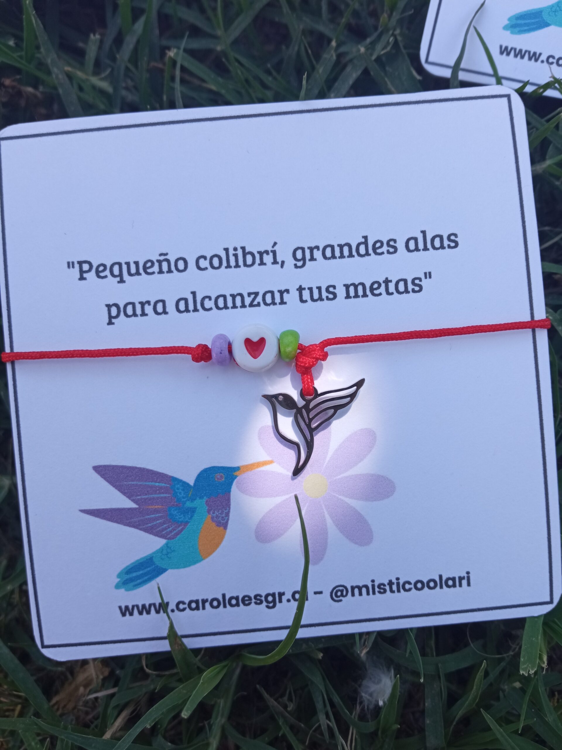 Donde hay amor, hay colibríes.