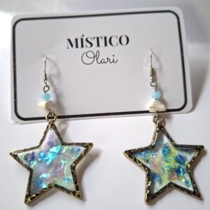Aretes Estrellas de Luz - Colección Energía