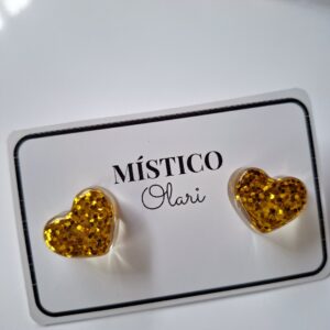 Aretes Corazón- Colección luz