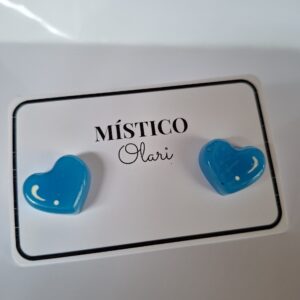 Aretes Corazón - Colección Energía en Colores